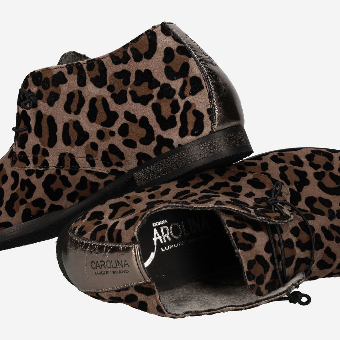 Donna Carolina BURANO SNOW - brown/leo look - special image