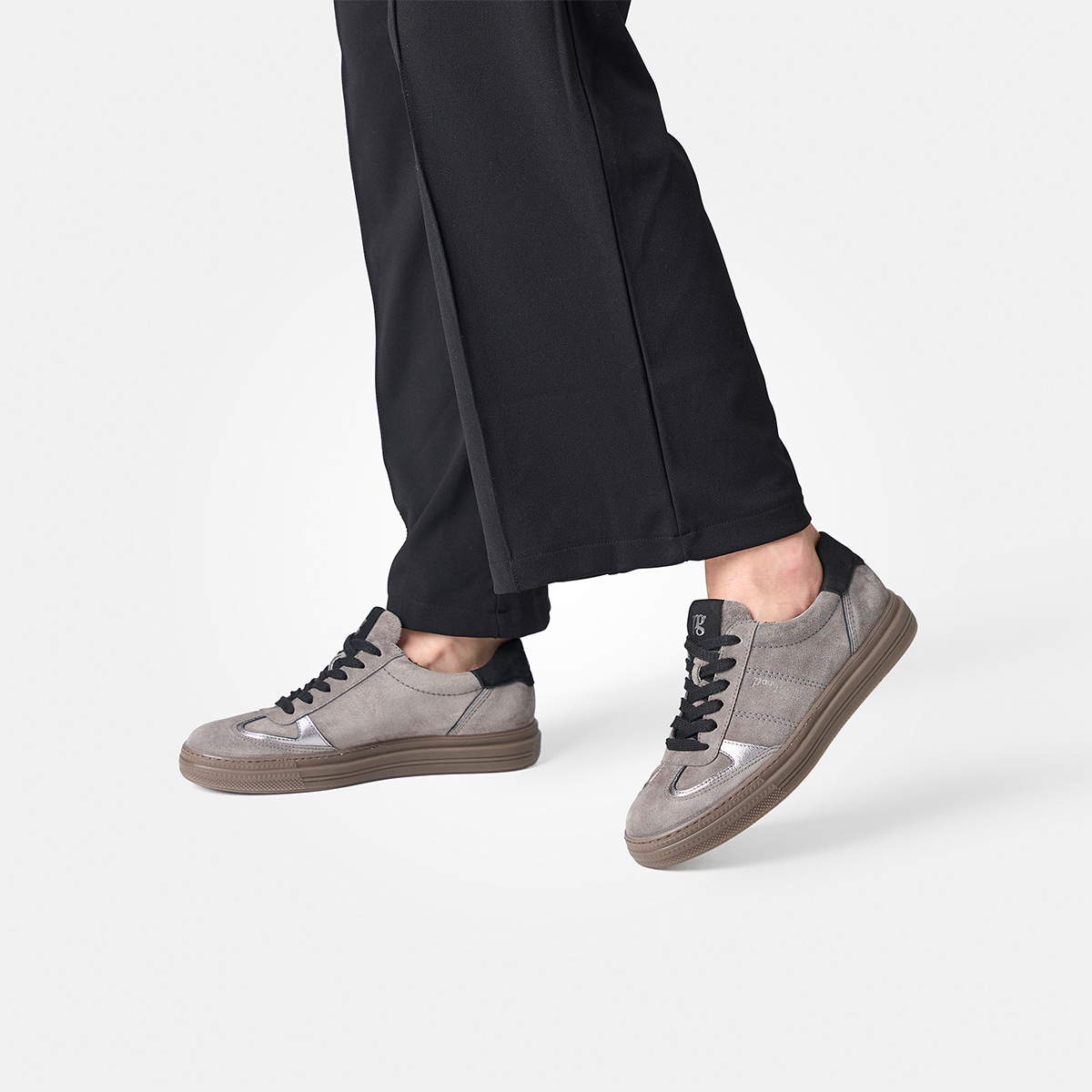 Paul Green 5466-018 Sneakers in gray/black buy online