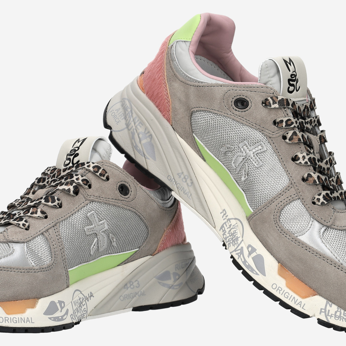 Premiata MASE - gray, metallic - special image