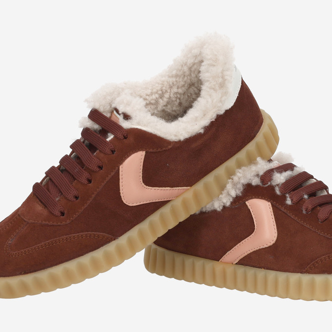 VOILE BLANCHE INES FUR - Red - Special image