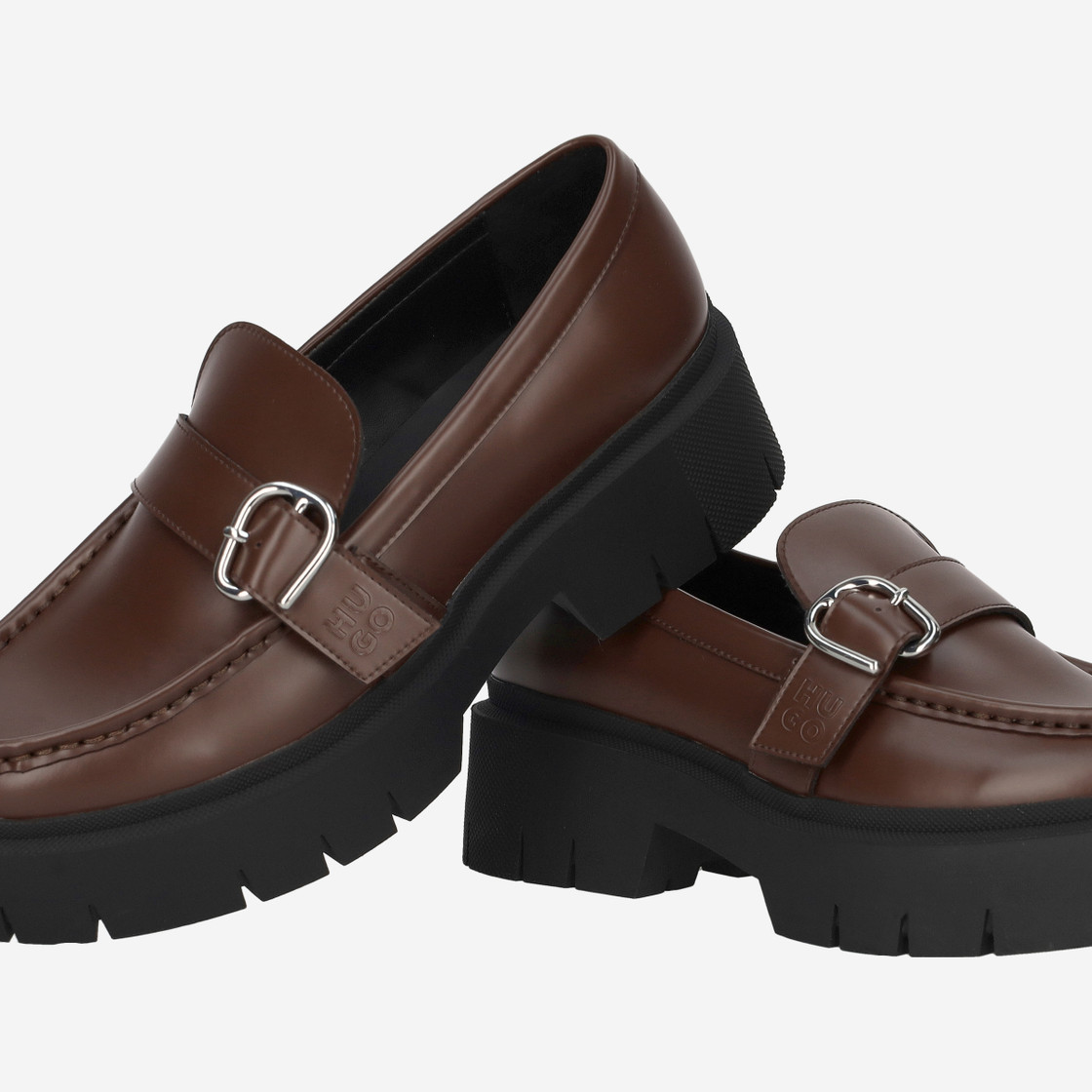 HUGO Kris_NewLoafer - Brown - Special image