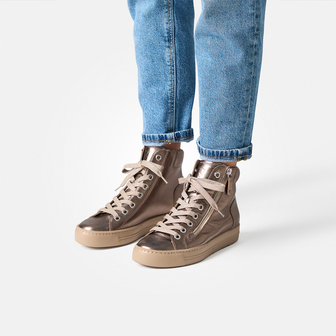 Paul Green 4024-308 - Beige, metallic - Special image