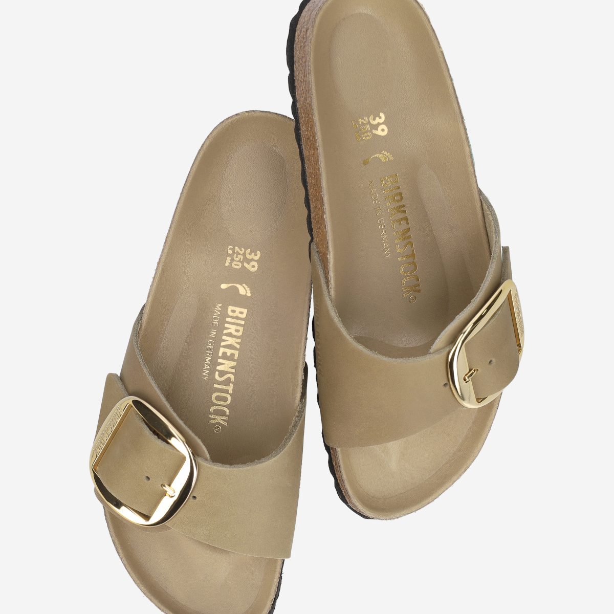 Birkenstock 1030467 MADRID BIG BUCKLE Sandaletts in beige buy online