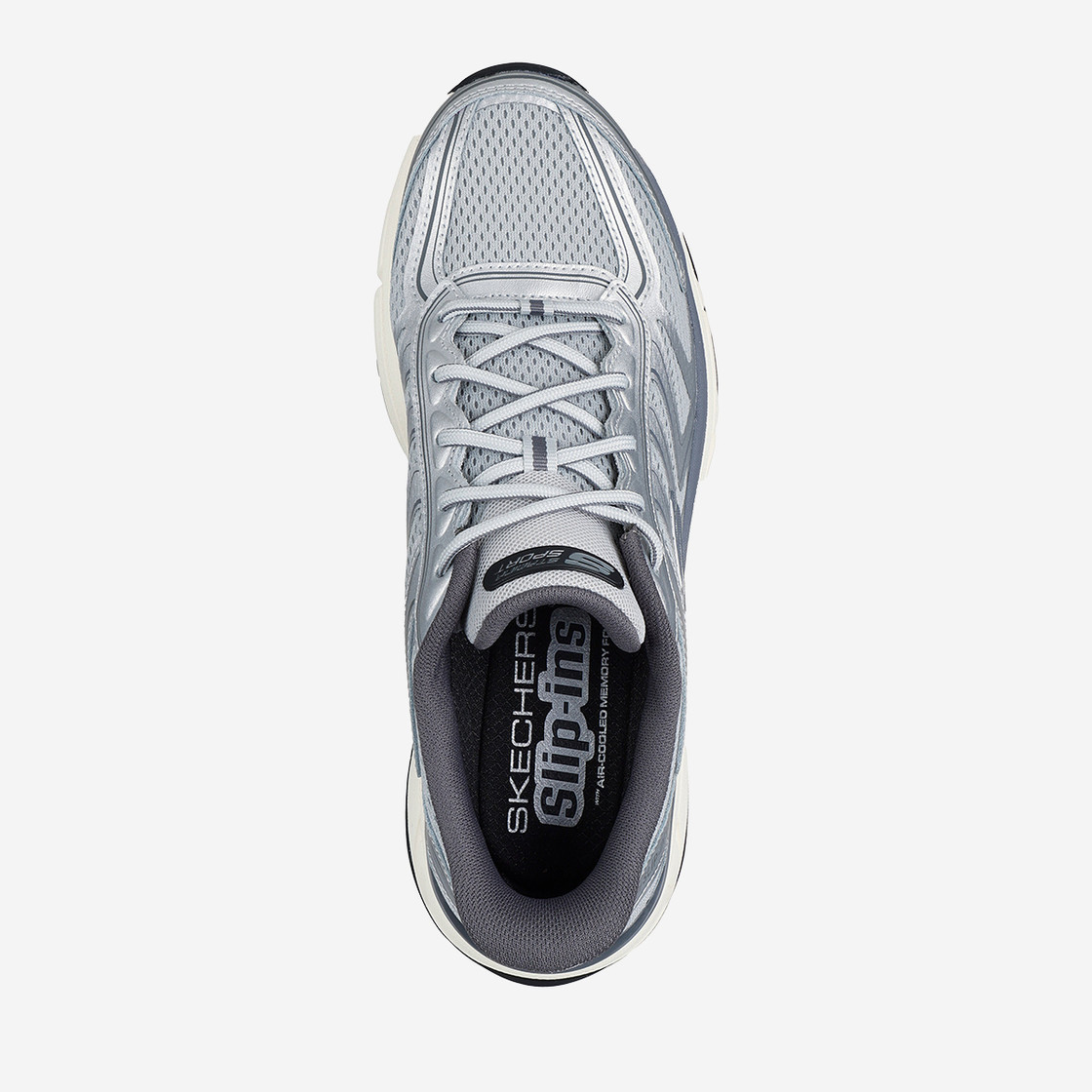 Skechers STAMINA - Silver - Sole