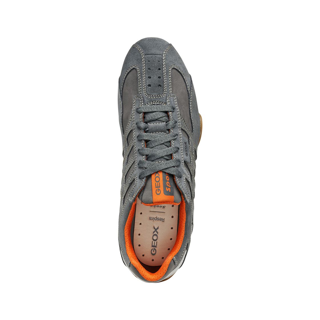 Geox SNAKE - Gray, combined - Sole