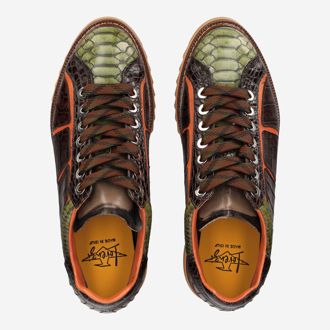 Lorenzi 17071 - Braun / Grün - Sohle