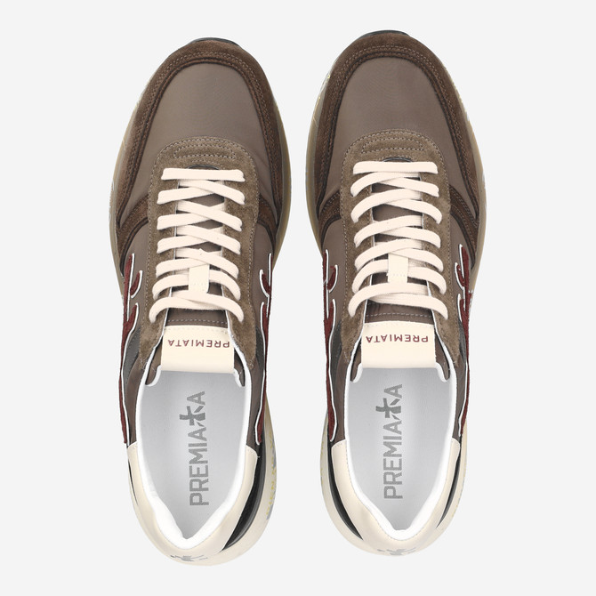 Premiata MICK - Brown combined - Sole