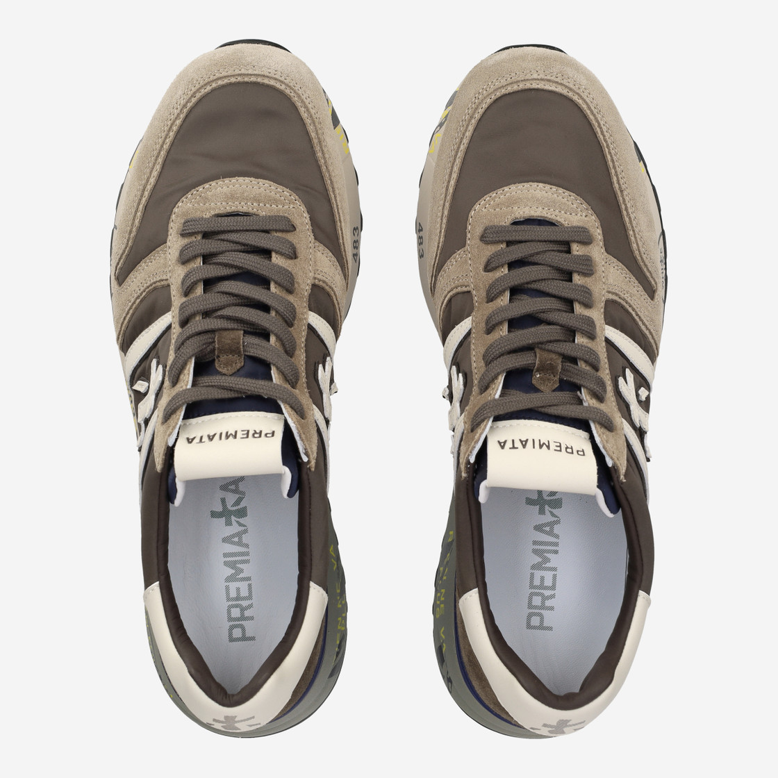 Premiata LANDER - Beige - Sole