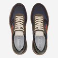 Premiata MICK - Blue, combined - Sole