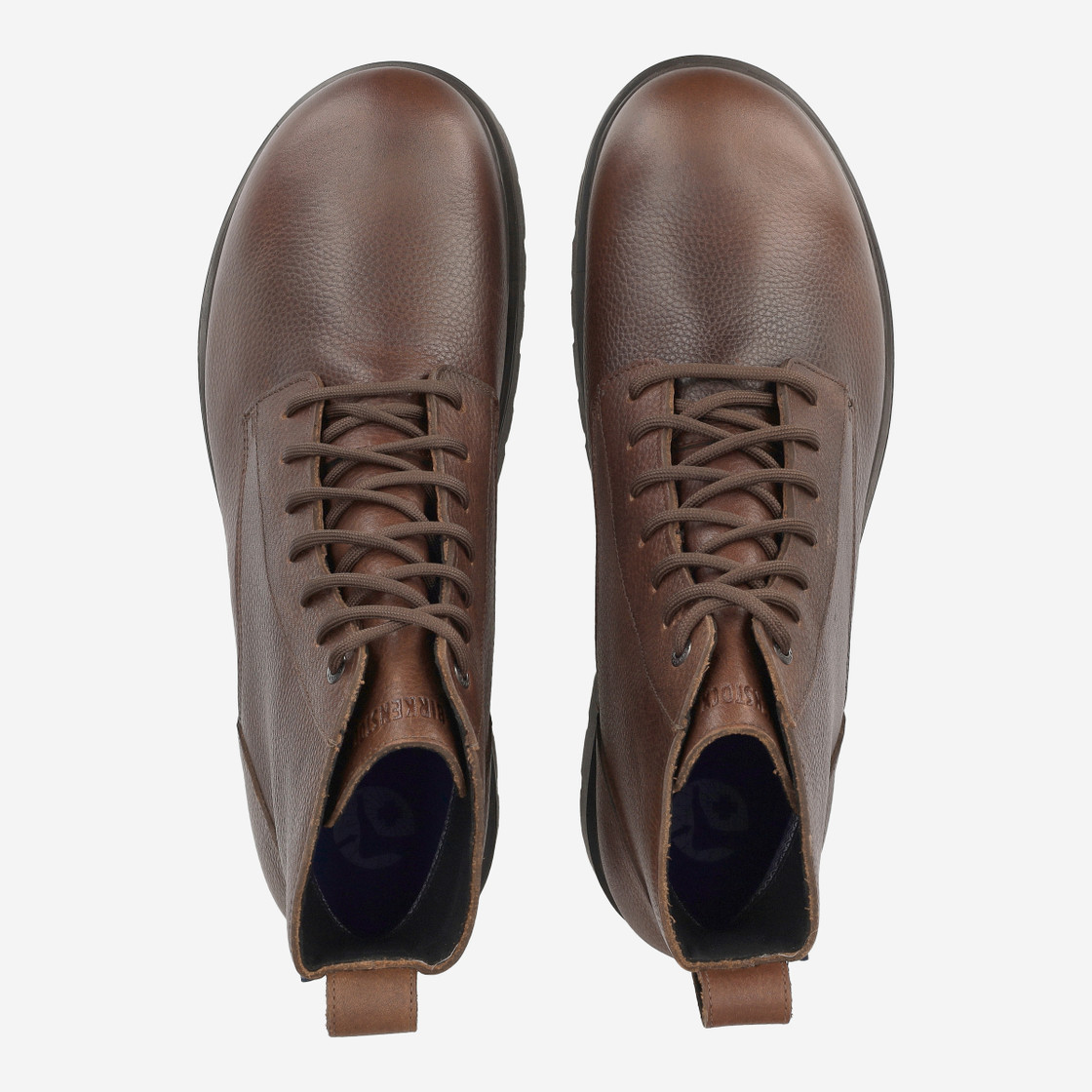 birkenstock HIGHWOOD LACE MID - Brown, dark sole