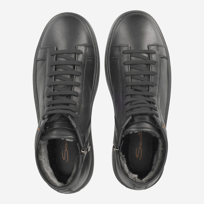 Santoni 22141 N01 - Black - Sole