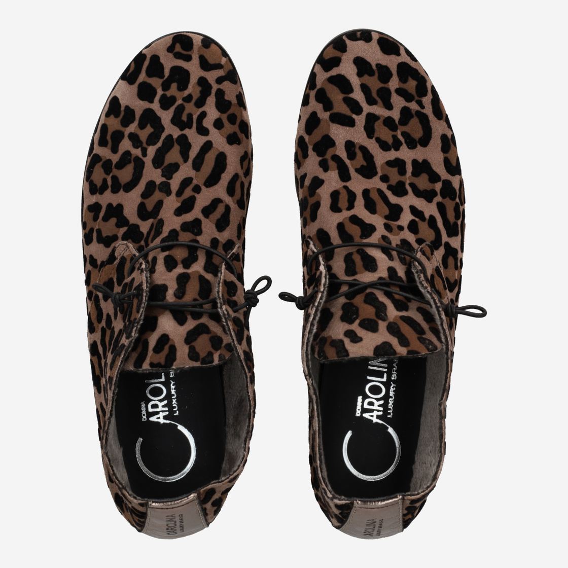 Donna Carolina BURANO SNOW - brown/leo look - sole