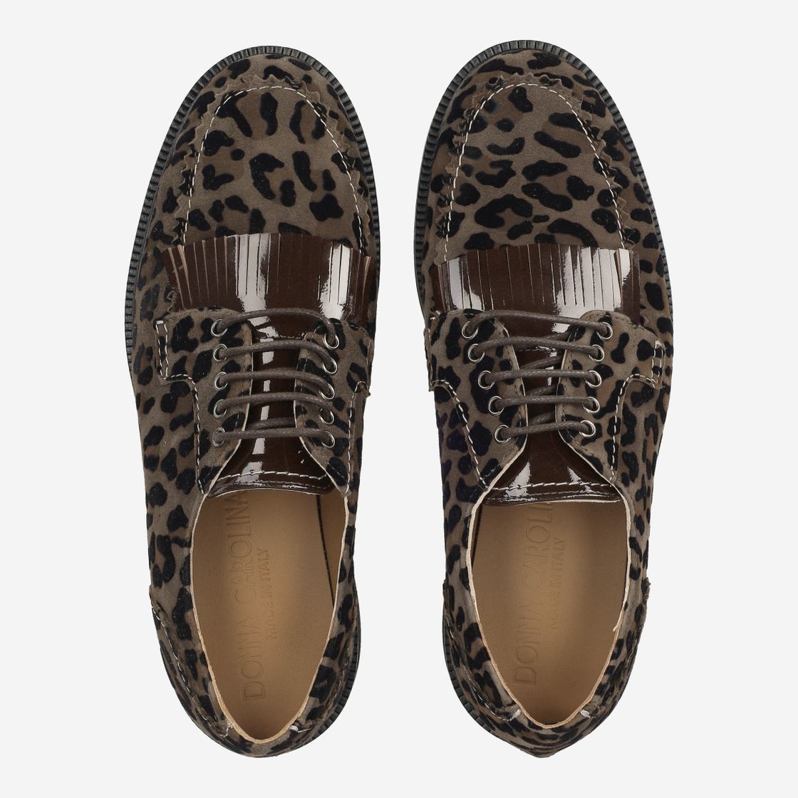 Donna Carolina DAMA FITZY - Brown combined - Sole