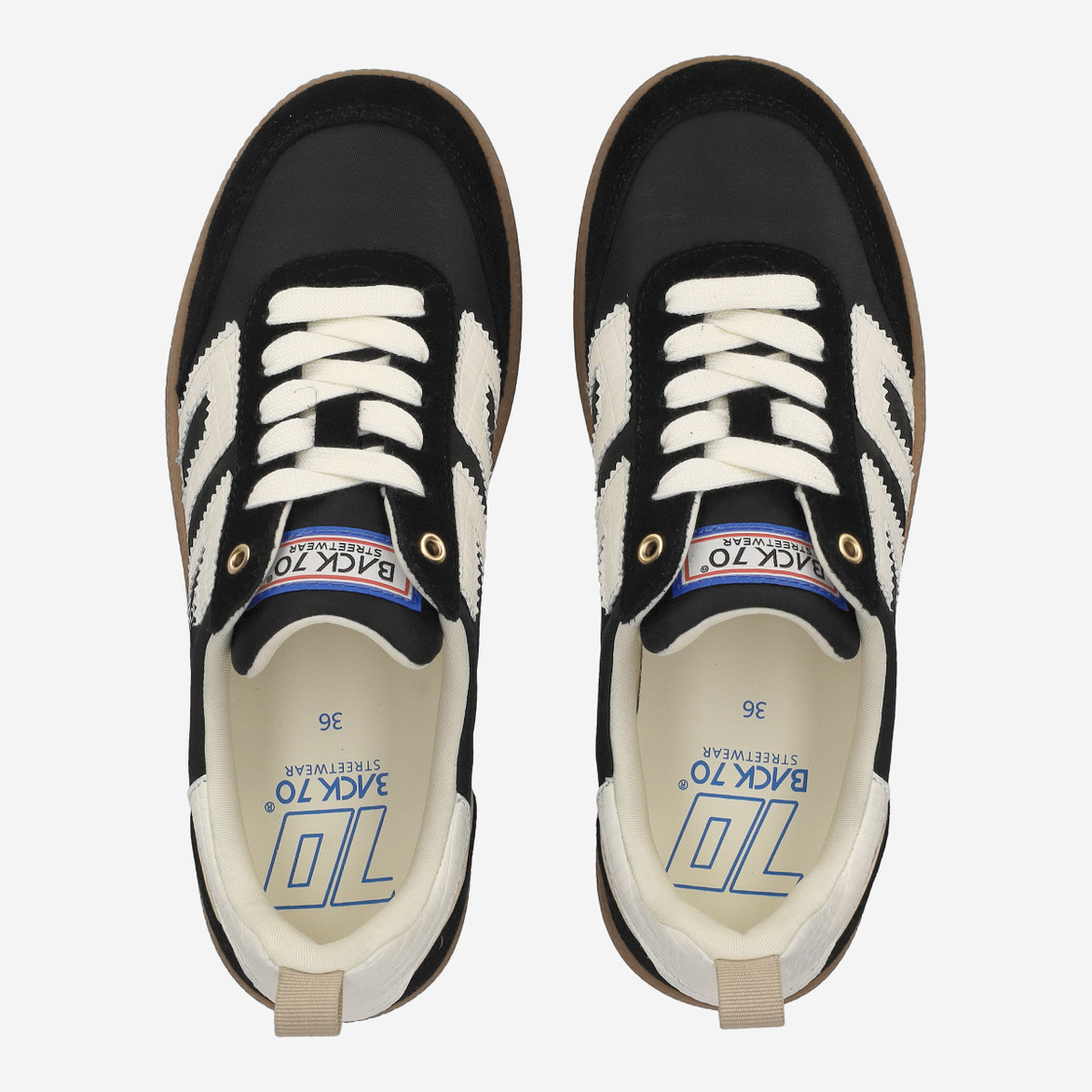 BACK 70 GHOST - Black - Sole