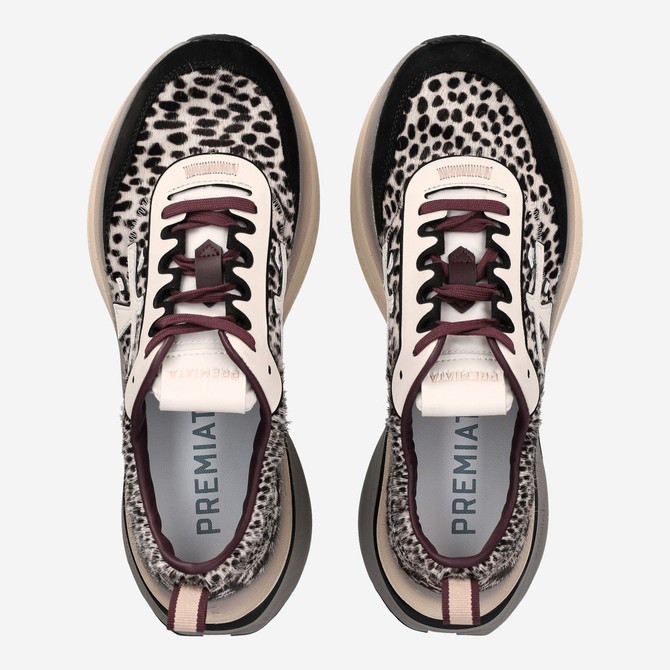 Premiata HILL - Black, combined - Sole