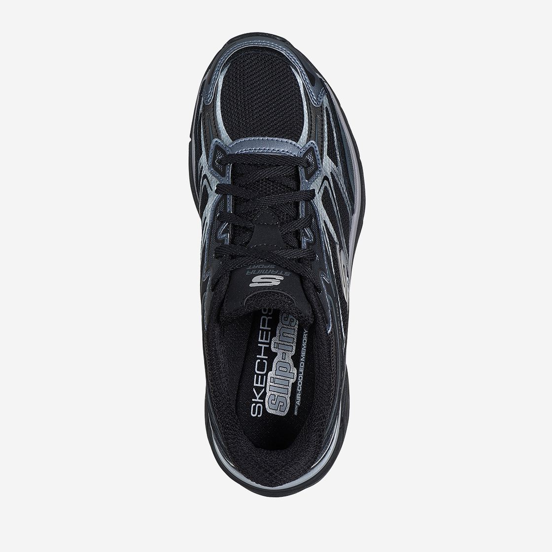 Skechers STAMINA - Black, combined - Sole