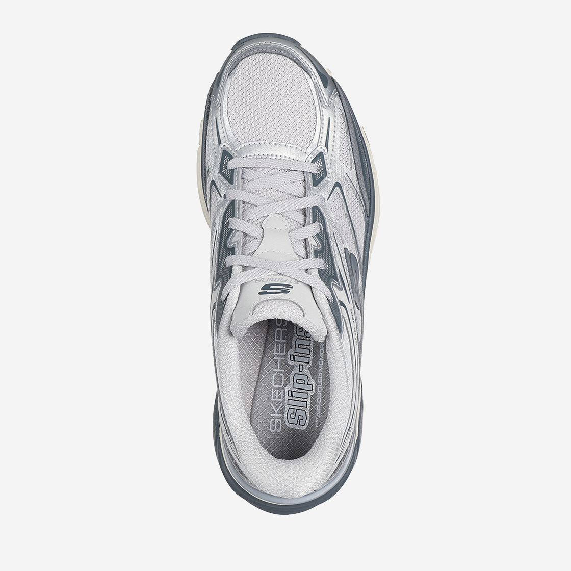 Skechers STAMINA - Silver - Sole