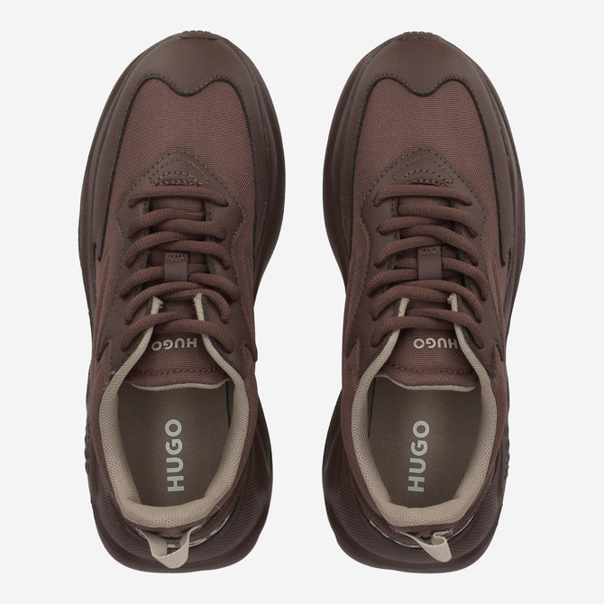 HUGO Leon_runn - Brown - Sole
