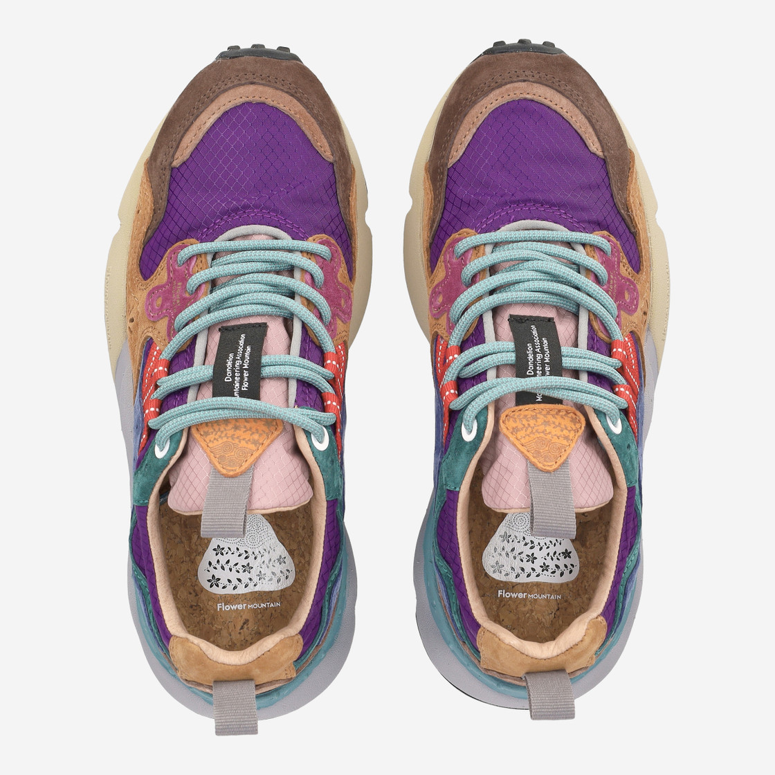 Flower Mountain YAMANO 3 - Brown combined - Sole