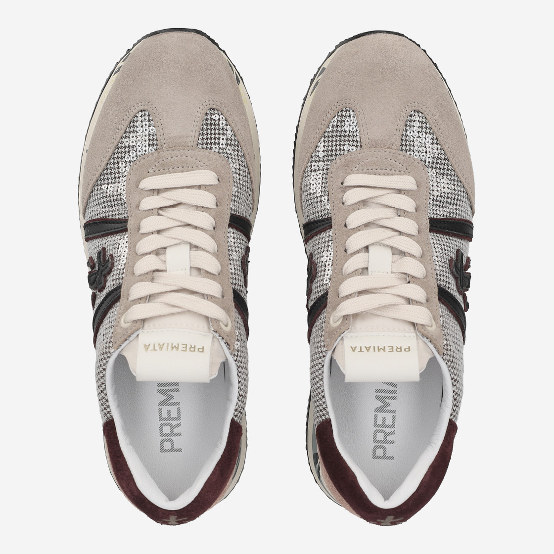 Premiata CONNY - Beige combined - Sole