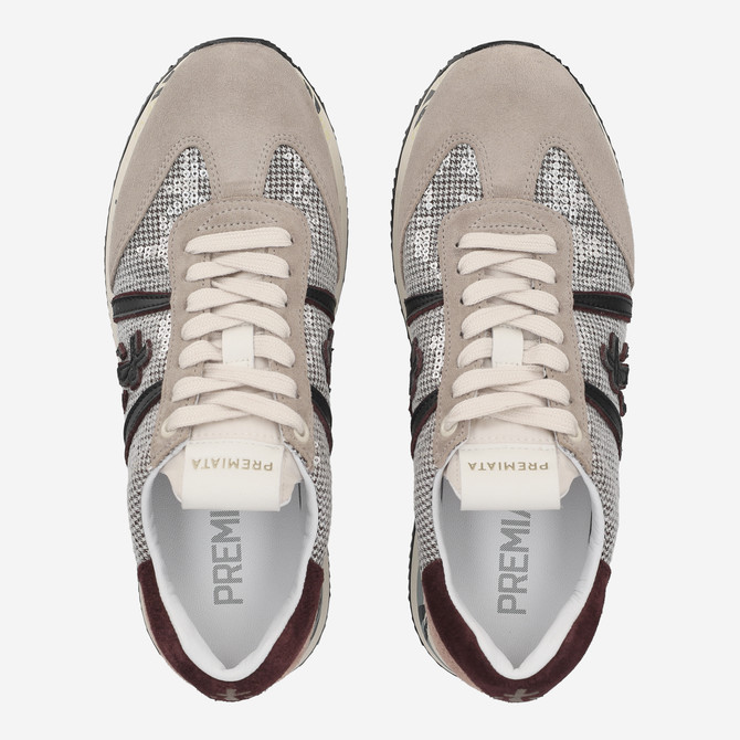 Premiata CONNY - Beige combined - Sole