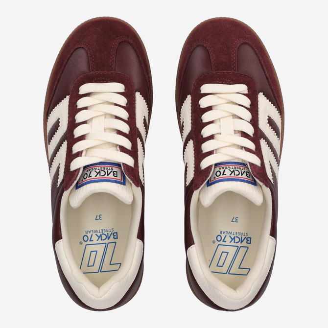 BACK 70 CLOUD - Bordeaux red - Sole