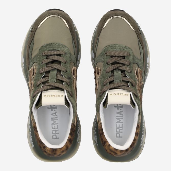 Premiata LAURYN - Green / Leo look - Sole
