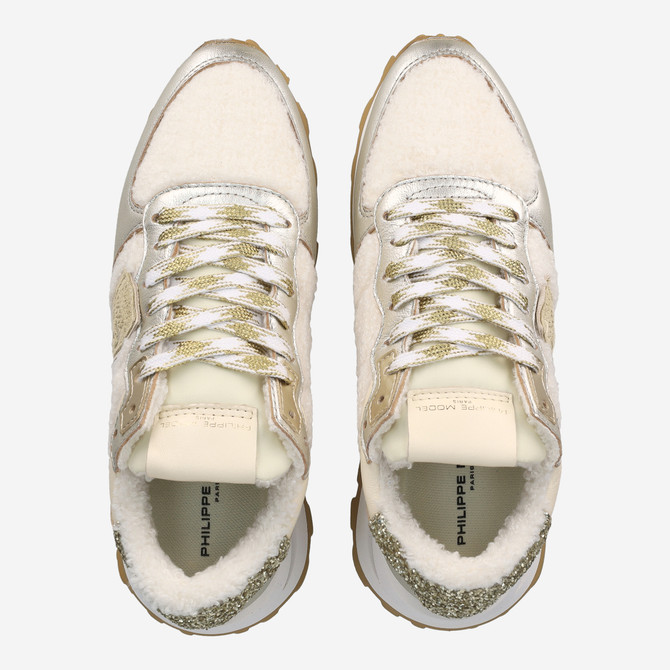 Philippe Model TROPEZ HAUTE LOW - Silver - Sole