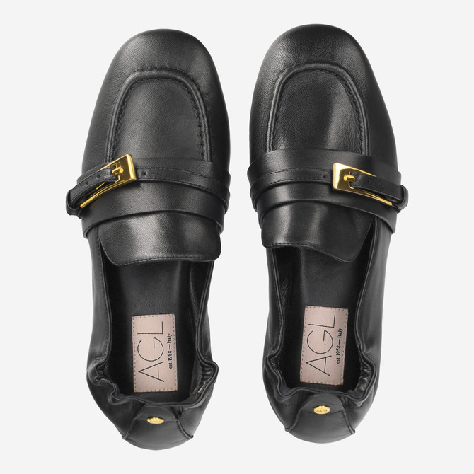 Attilio Giusti MARIENNE BUCKLE - Black - Sole