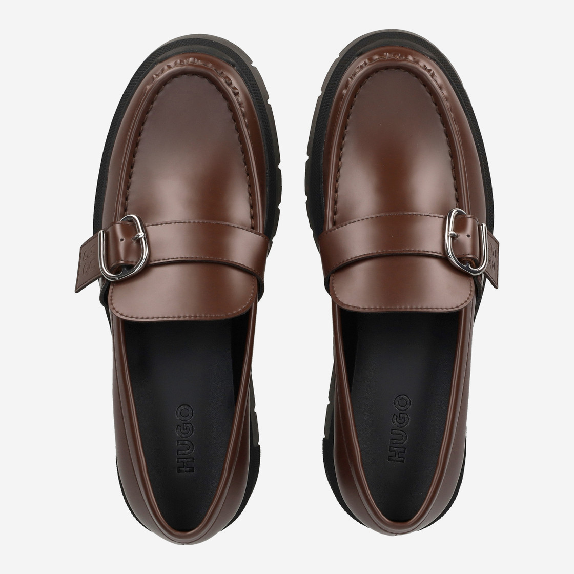 HUGO Kris_NewLoafer - Brown - Sole