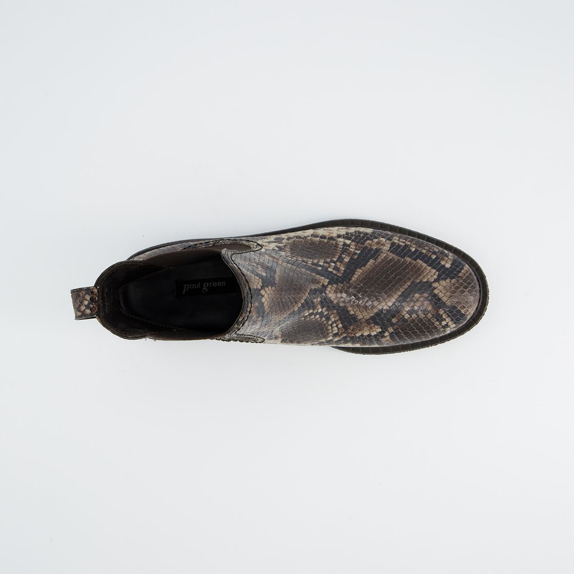 Paul Green 8258-048 - Brown combined / reptile look - Sole