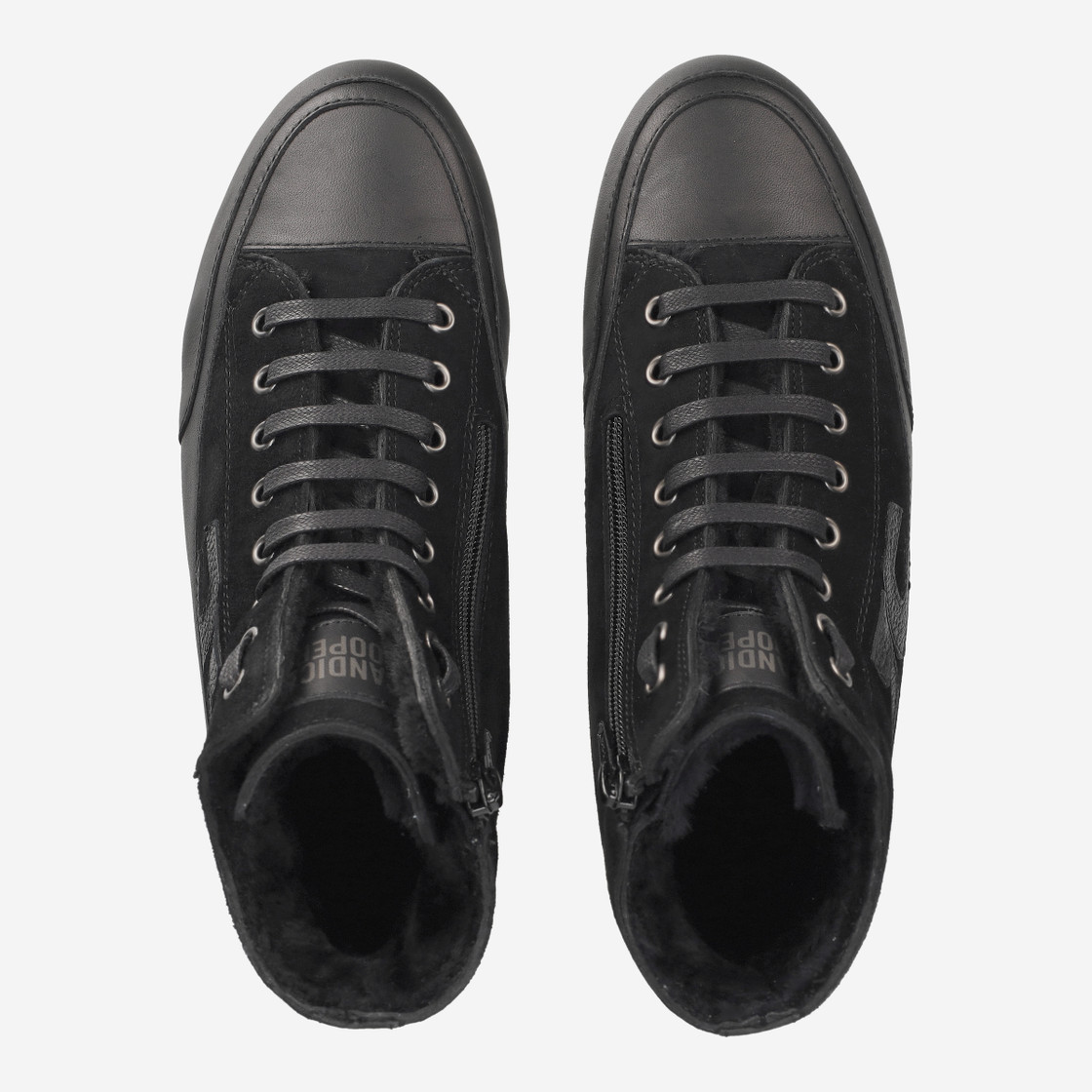 Candice Cooper PLUS FUR - Black - Sole