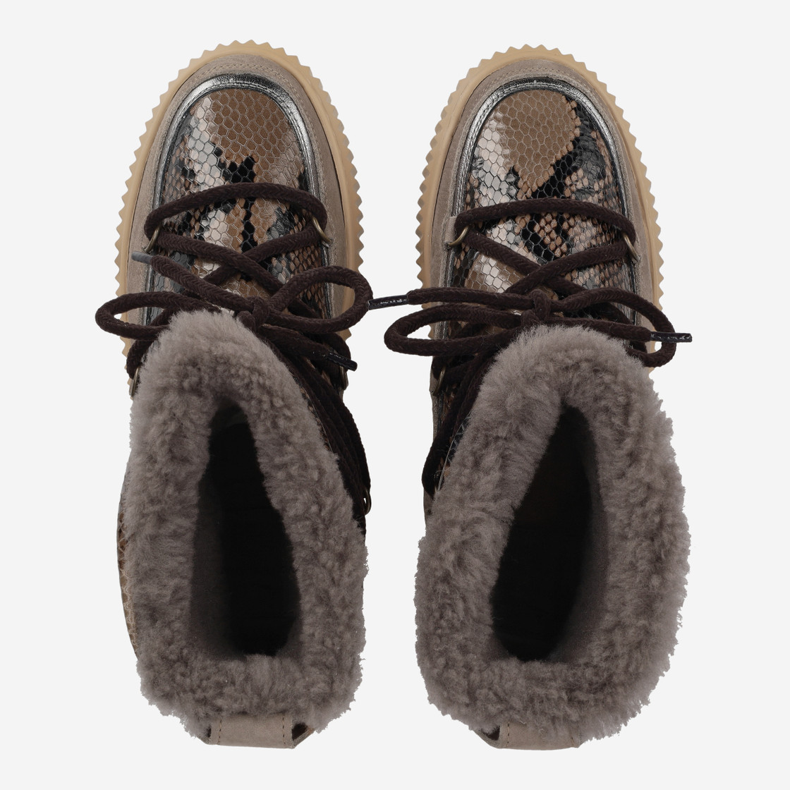 VOILE BLANCHE CORTINA FUR - Beige / Reptile - Sole