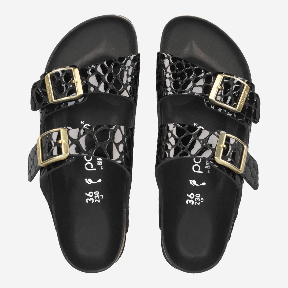 Schwarz Lack Birkenstock Lackleder Birkenstock 1029045