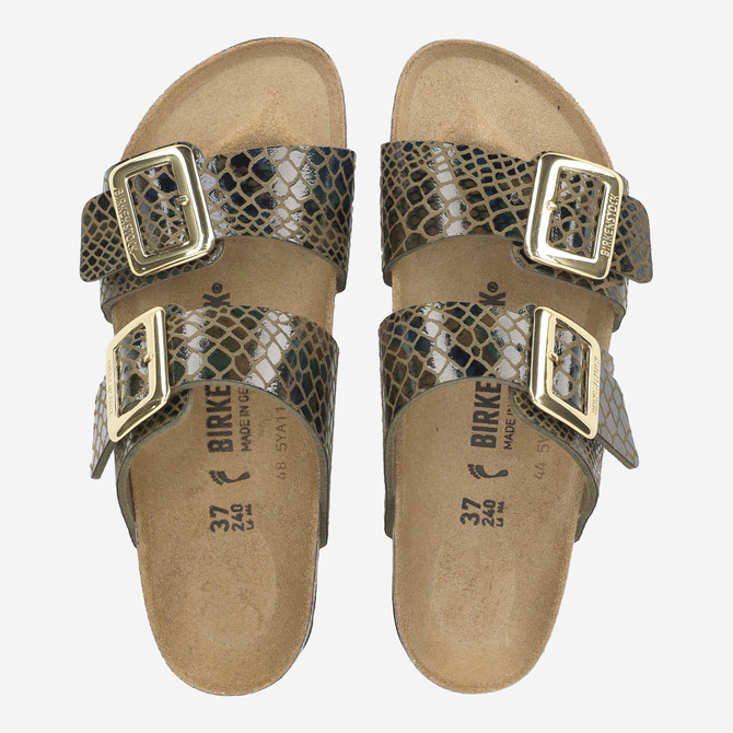birkenstock SYDNEY CUSHION BUCKLE - Brown - Sole