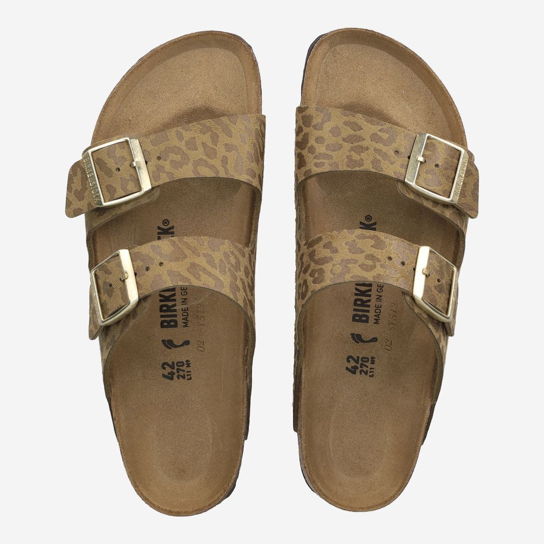 birkenstock ARIZONA - Brown combined - Sole