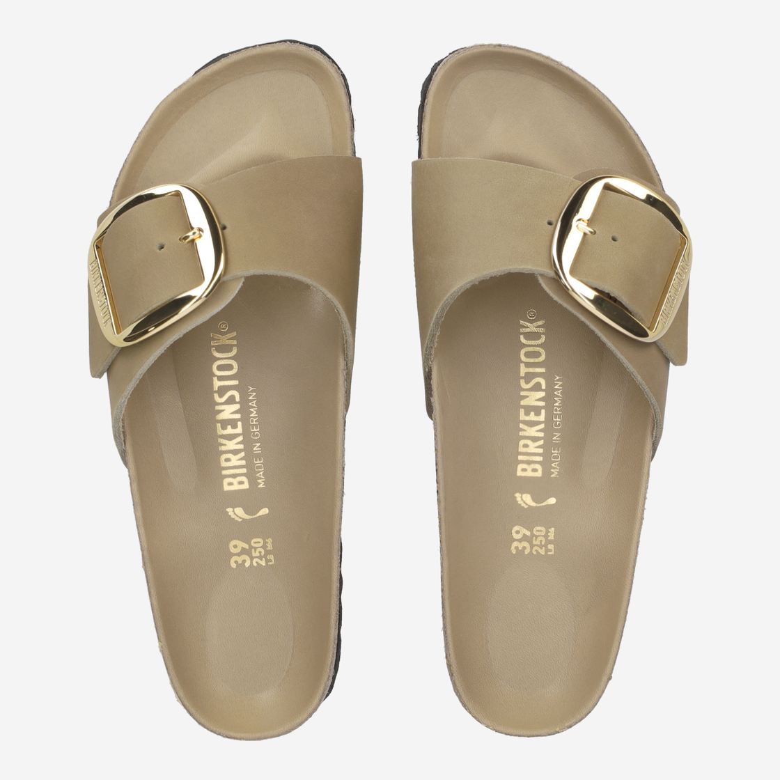 birkenstock MADRID BIG BUCKLE - Beige - Sole