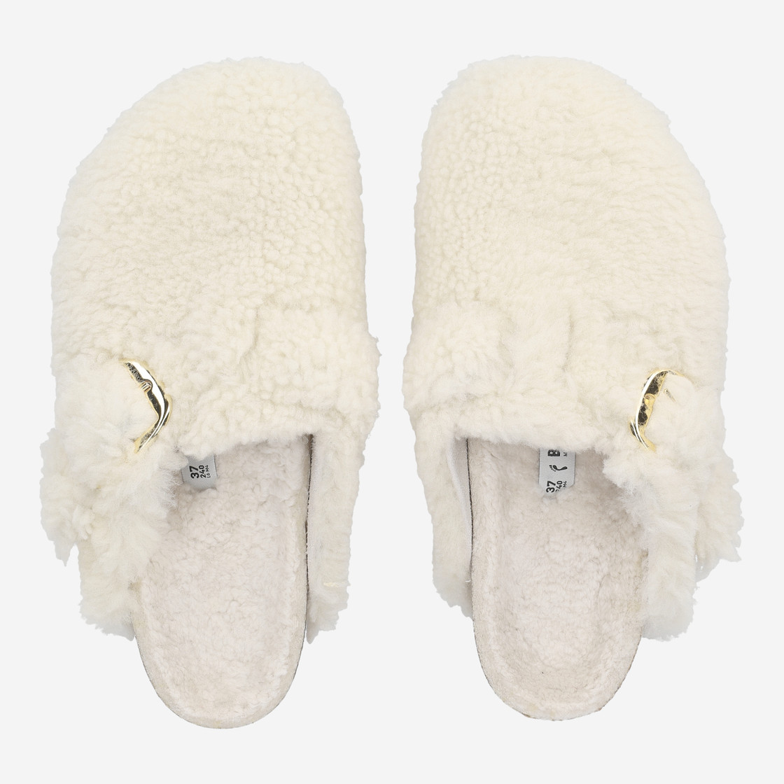 birkenstock BOSTON BIG BUCKLE - Beige - Sole