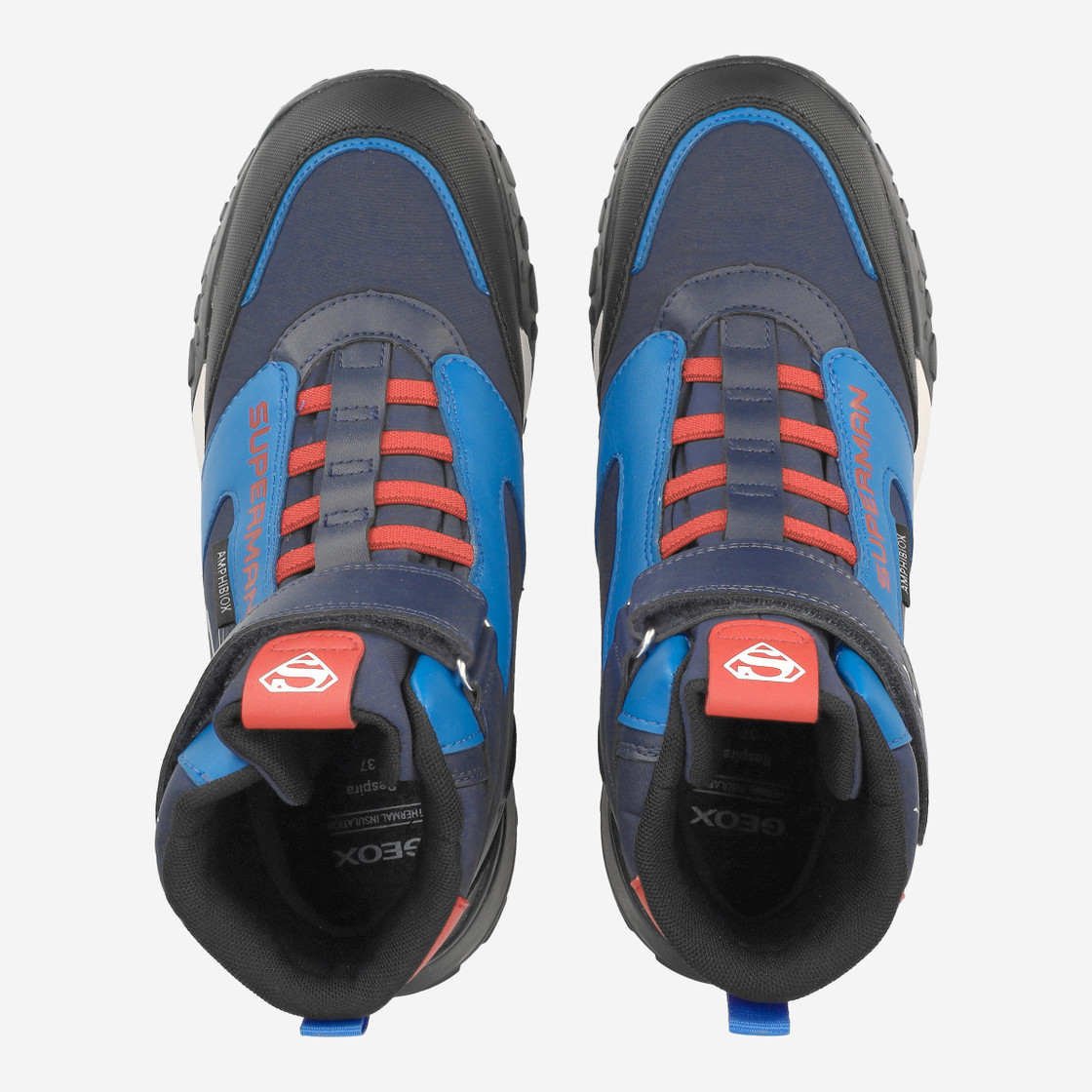 Geox TREKKYUP - Blue, combined - Sole
