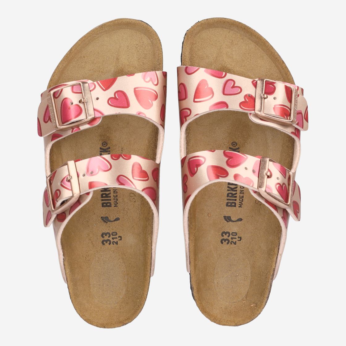 birkenstock ARIZONA BIRKO-FLOR - Colorful / Pink - Sole