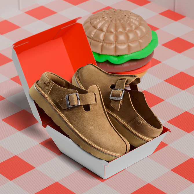 Clarks Solsbury Mule - Brown - Special image