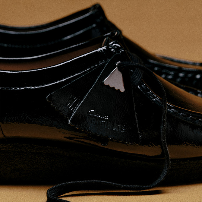 Clarks Wallabee. - Schwarz - Sonderbild