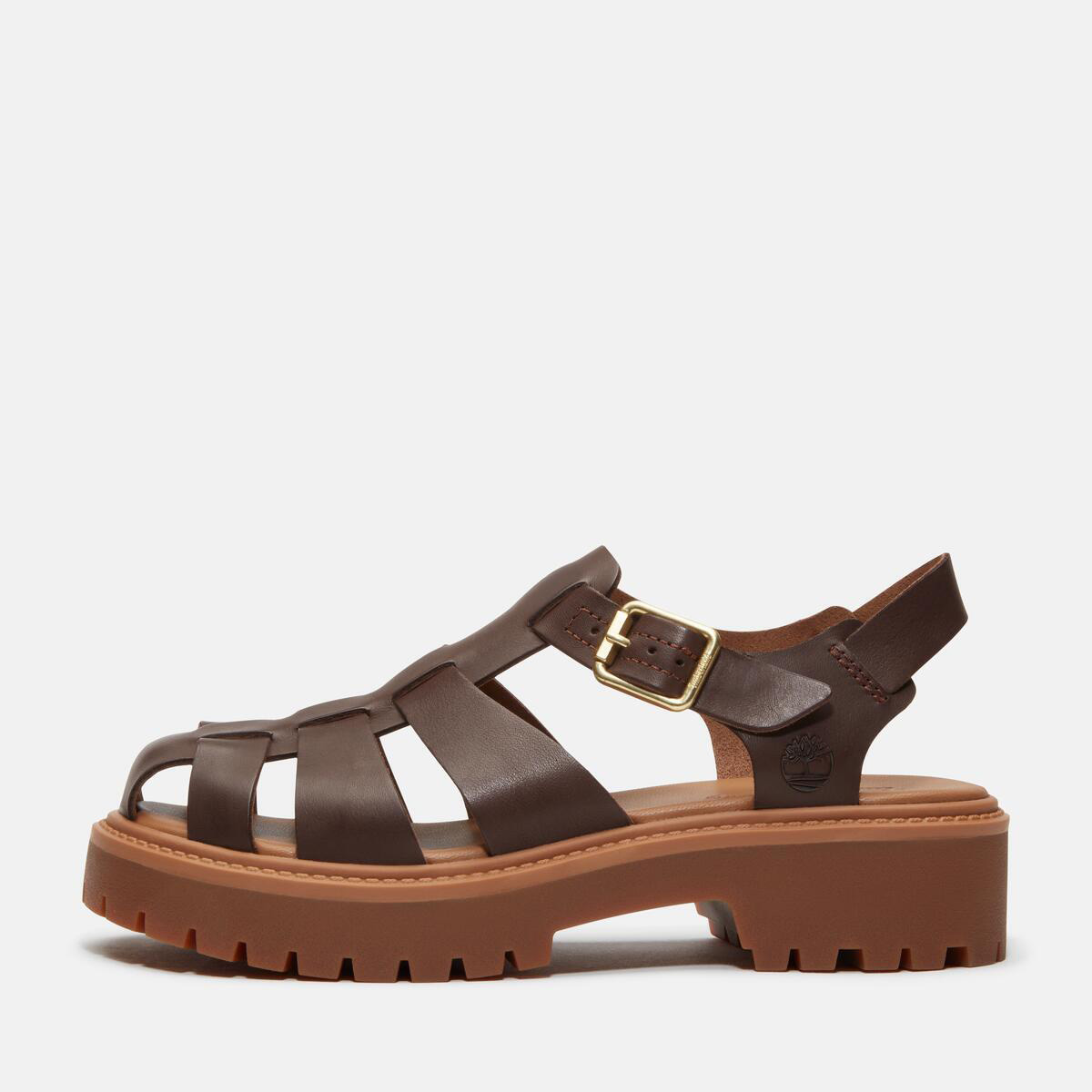 Timberland Earthkeepers 本革ストラップパンプス ブラウン Timberland A5S65 STONE STREET FISHERMAN SANDAL Sandaletts in brown