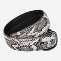 Floris van Bommel De Belter - Black / White (Reptile) - Back view