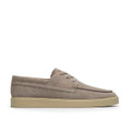 Clarks Lockford Boat - Gray - Back view