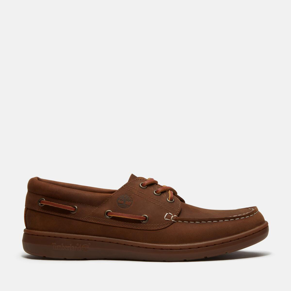Timberland A6CXM PORTOFINO PIER BOAT SHOE - Brown - Back view