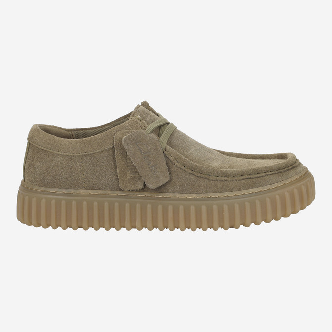 Clarks Torhill Lo - Green - Back view