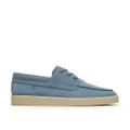 Clarks Lockford Boat - Blue, light - Back view