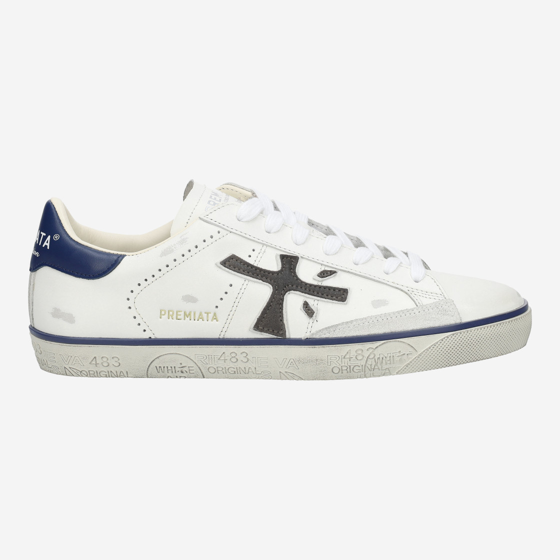 Premiata STEVEN - White - Rear view