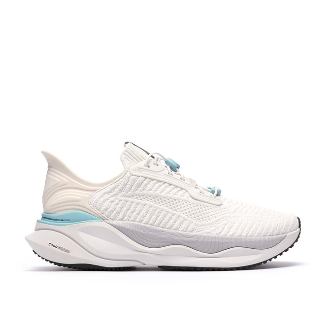 Clarks Pace Rise - White - Rear view